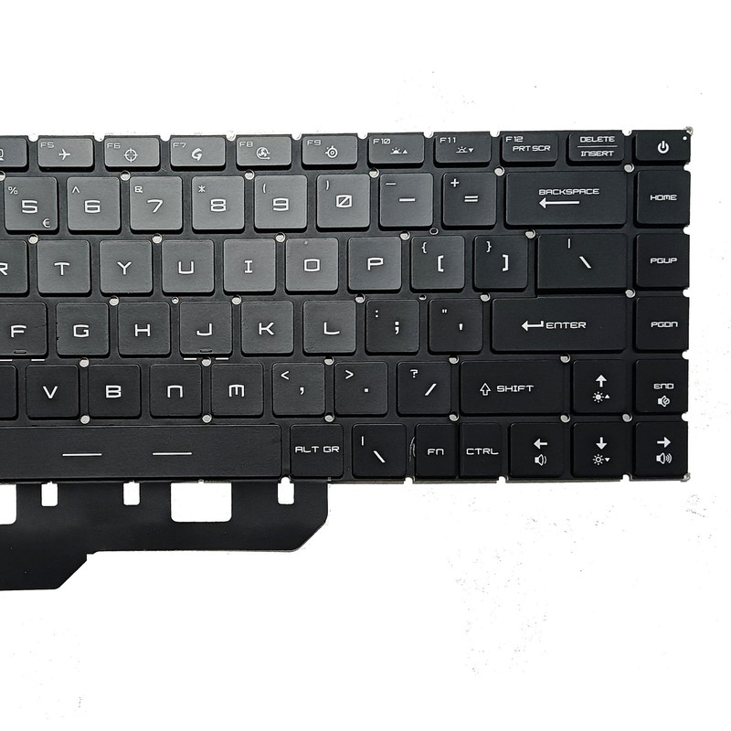 SUNMALL RGB Backlit Replacement Keyboard Compatible with MSI GP66 Leopard