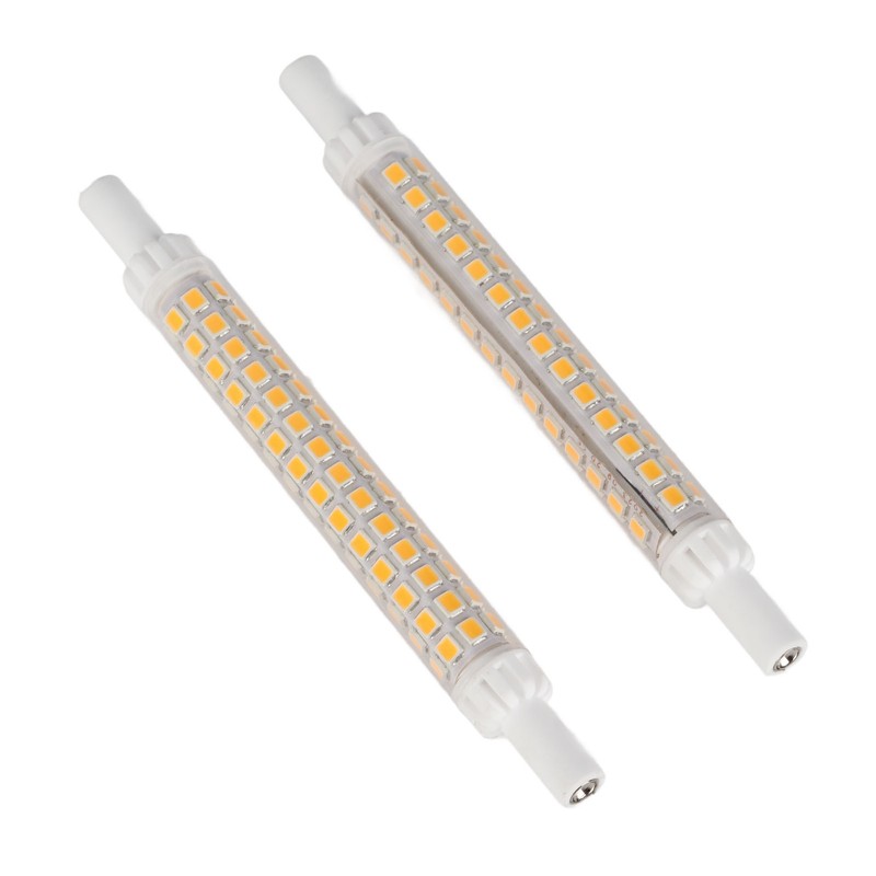 2Pcs R7S 98LED Bulb Double Ended 118mm Dimmable Flood Light