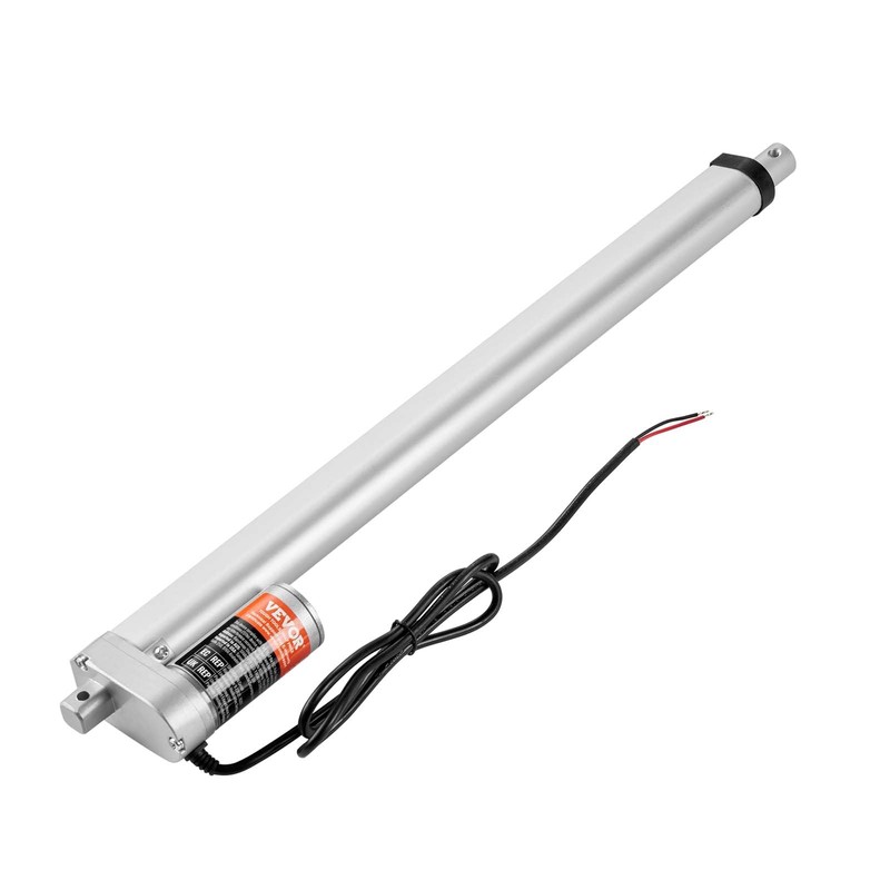VEVOR Linear Actuator 12V, 18 Inch High Load 330lbs/1500N Linear