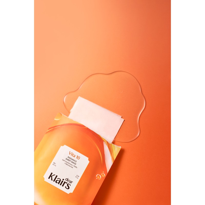 Dear, Klairs Klavuu Vitamin Revitalizing Sheet Mask 25ml 10 Sheets