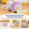 Avont Soft Cat Recovery Cone Collar, Adjustable Lightweight Kitten E-Collar