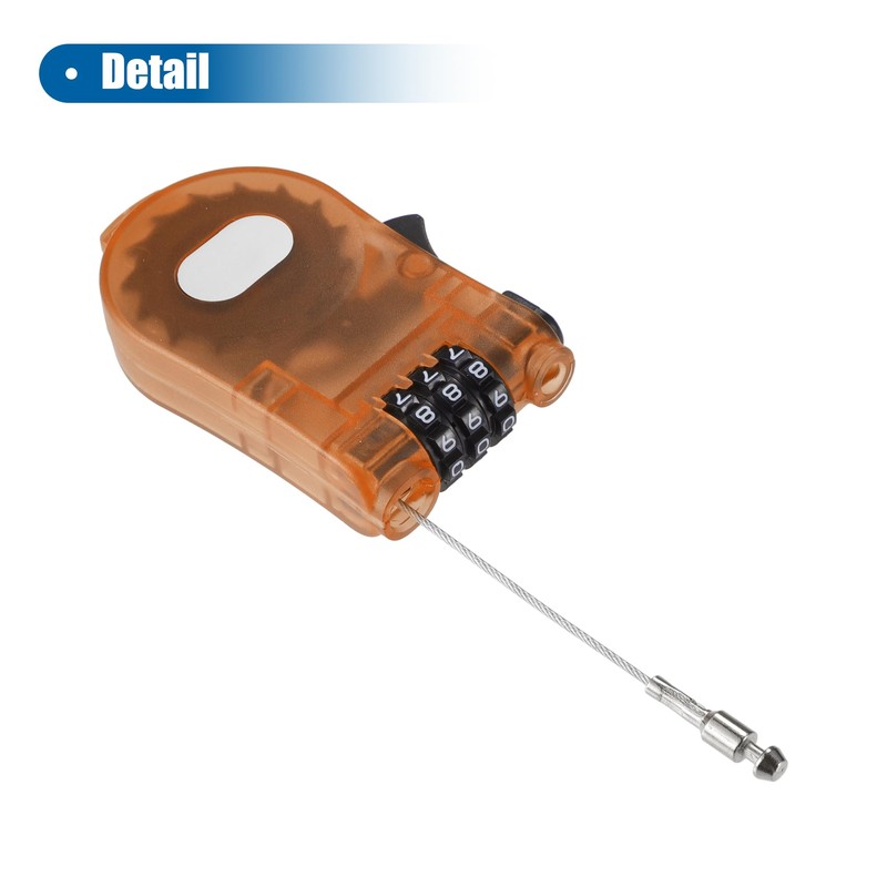 X AUTOHAUX Bicycle Key Bicycle Lock, No Key Required, Number