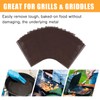 Reallnaive 400 Pack Griddle 4x5.5'' Screen Grill Cleaning Screens Pre-treated