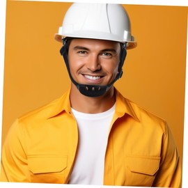 Operitacx 1 Satz Helm Kinnriemen Kinngurte Schutzhelm Mit Kinnriemen Schutzhelm-kinnriemen Hart Schwarz Helmkinngurt Helmzubehör Schutzhelme Helmband Bewachen Polyester 6 Stück