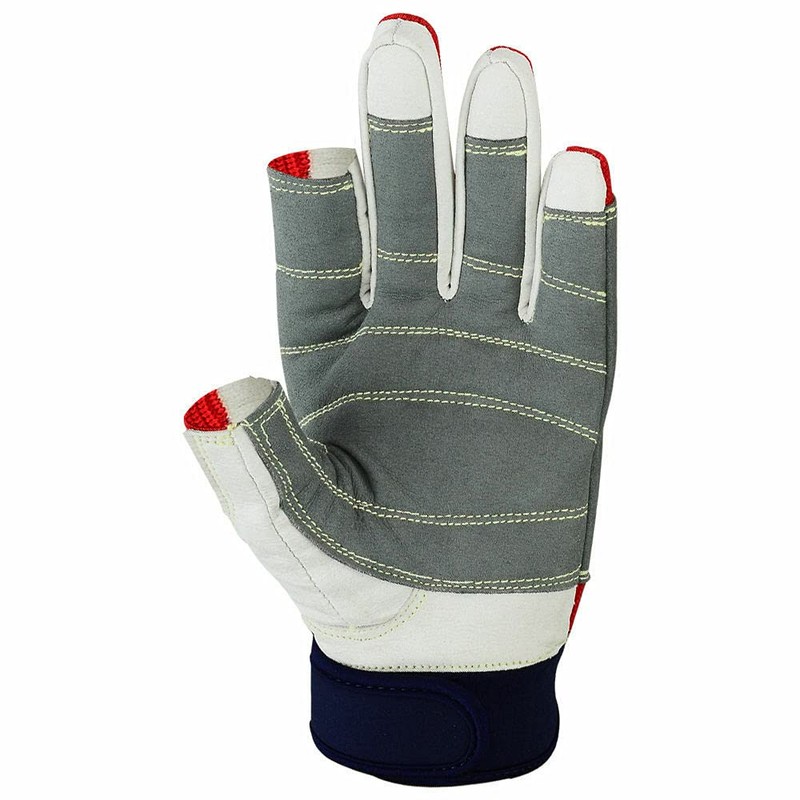 Azure sailing Gloves STOPWATCH FRIENDLY STRONG STITCHING-X Small F/F-RED