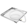 Mikikit Air Conditioner Drip Pan, Portable AC Drip Pan Stainless