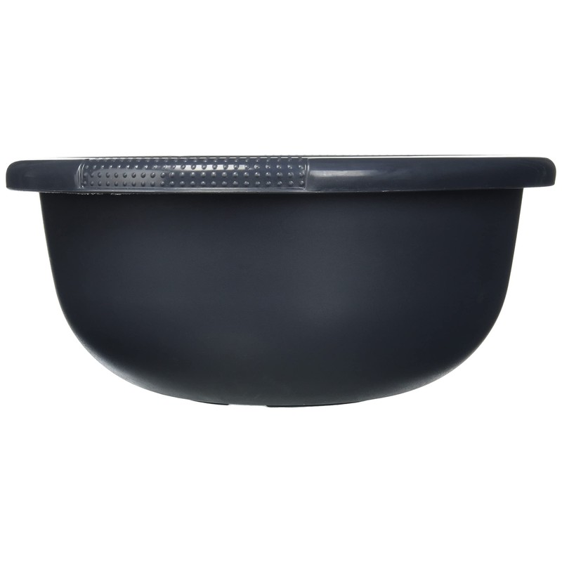 Curver Round Bowl 6.3 L in Anthracite, Plastic, 32 x
