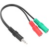 Speedlink Headset Adapter HQ 4-Pin 3.5 mm Jack Plug to