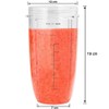 Replacement Cups 32oz Compatible with NutriBullet 600 and PRO 900