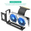 Vertical GPU Mount Bracket, 2 Slots Graphics Card Holder with