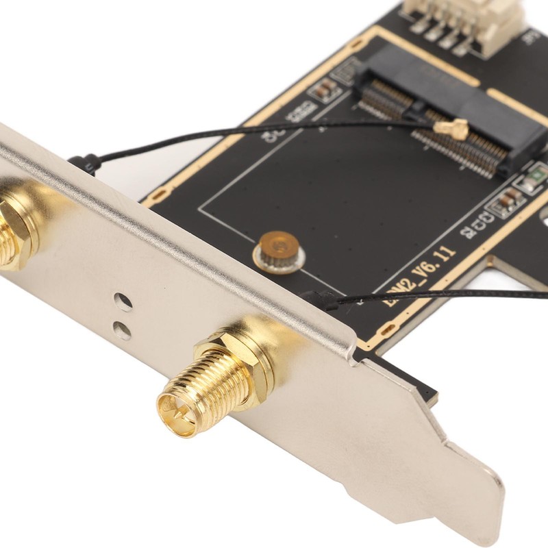 M.2 to PCIe Expansion Card Dual Antenna Stable Widely Compatible