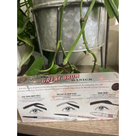 BENEFIT CosmeticsTHE GREAT BROW BASICS IN SHADE 4.5 BRAND NEW 3 pc set