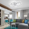Acrylic Modern LED Ceiling Light, Square LED Flush Mount Ceiling