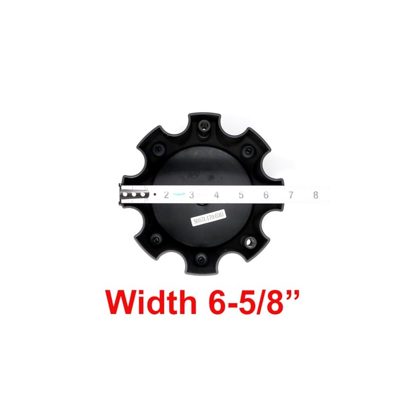 HELO Cap 8 Lug H65 - Gloss Black