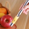 2 PCS Apple Corer, Stainless Steel No-Slip Handle Apple Corer
