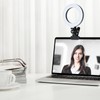 Selfie Ring Light with Clamp Mount,FREEUP 6.3" Dimmable Desktop LED