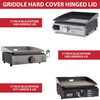 Hinged Lid for 17 Inch Blackstone Griddle, Griddle Lid Hard