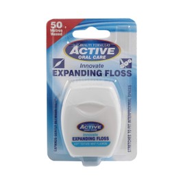 Active Oral Care Innovate Expanding Floss Mint Fluoride 50 Metres Waxed