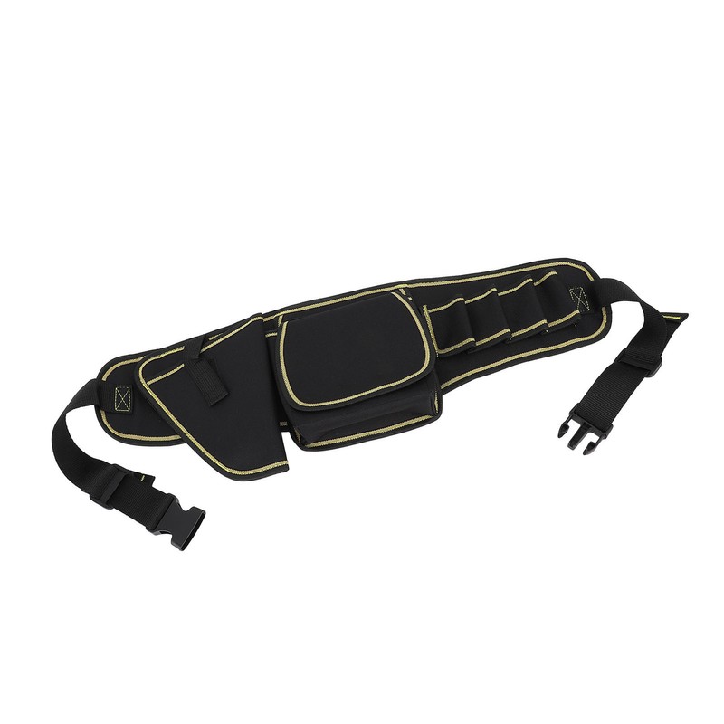 Side Tool Belt Pouch Canvas Multifunctional Waterproof 30kg Load Capacity