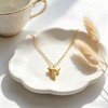 OBSUN Golden Shark Tooth Necklace Beach Necklace for Women Teens