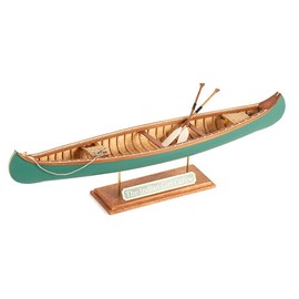 Artesanía Latina - Wooden Model Ship - American Canoe, The Indian Girl Canoe - Model 19000, Scale 1:16 - Models to Build - Beginner Level
