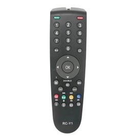 AULCMEET RC-Y1 Replacement Remote Control Compatible with Grundig 4K OLED Smart TV 2XLC3200BA 22VLE2000TC 32VLE4304BF 32GLX4000 32GLX4000 32XLC3200BA RC-GD1 RC-23