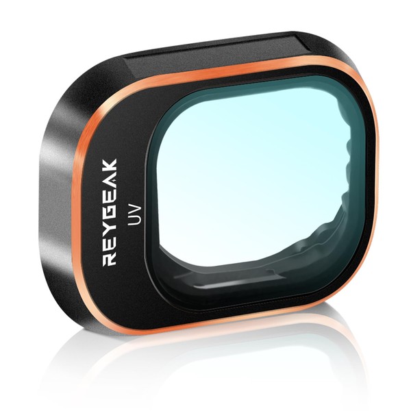 REYGEAK Mini 4 Pro UV Filters, UV for Mini 4 Lens Protection, Light Filtering, Multi-Coated HD Optical Glass, Aluminium Alloy Frame (UV)