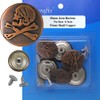 No-sew Metal Tack Jean Buttons Kit w/Tool SKL (20mm Pirate