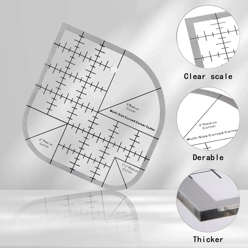 Dryxog Patchwork Ruler, Sewing Ruler, Sewing Ruler, Cutting Ruler, Quilting
