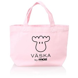 Mozu VZHE-01 Tote Bag, Women's, Unisex, Men's, Lightweight, Canvas, Mini Tote, Small, Medium, Eco Bag, Lesson Bag, Pink