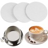 600pcs Filter Papers Unbleached Coffee Filter Papers 64mm Round Coffee