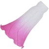Bieye LS02 Lily Flower Blown Glass Lampshade (White Pink, Opening