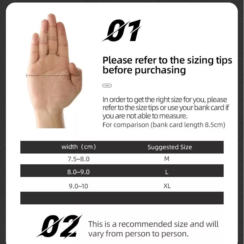 ROCKBROS Heated Gloves Electric Rechargeable Battery Thermal Mittens Gloves Men