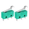 uxcell 2Pcs KW4-3Z-3 5A/250VAC Simulated R-Lever Type Micro Switches