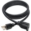 Tripp Lite Heavy-Duty Power Extension Cord 15A, 14AWG (NEMA 5-15P