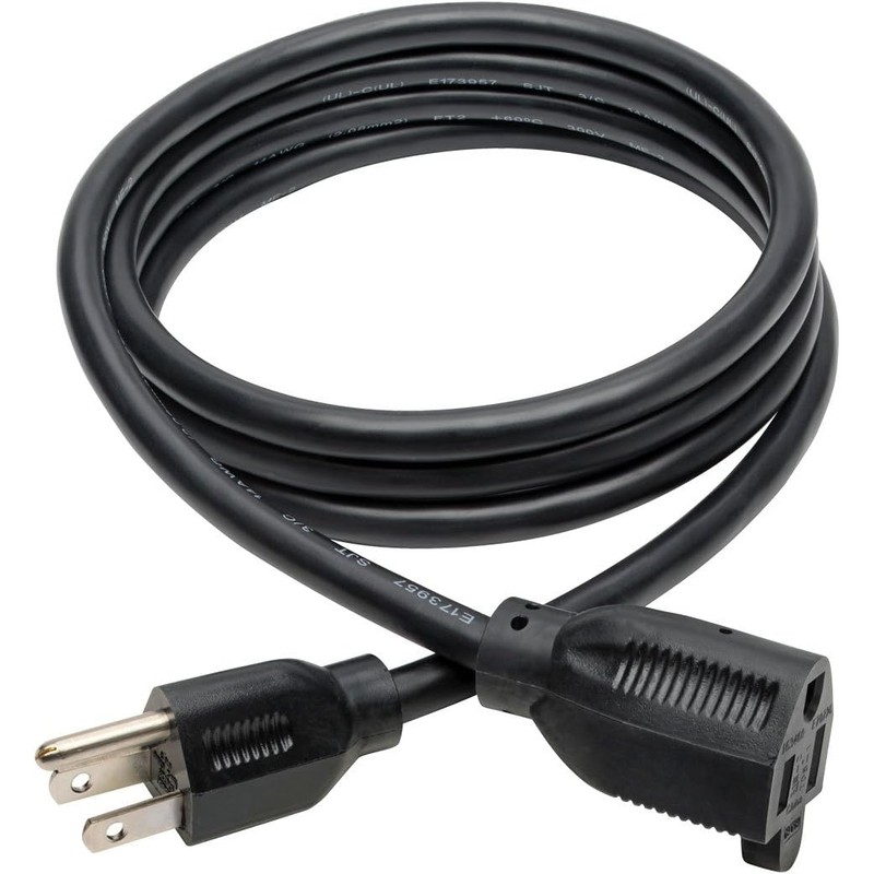 Tripp Lite Heavy-Duty Power Extension Cord 15A, 14AWG (NEMA 5-15P