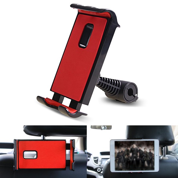 JawGrew Car Headrest Phone Holder, Seat Back Navigation Hook Holder,