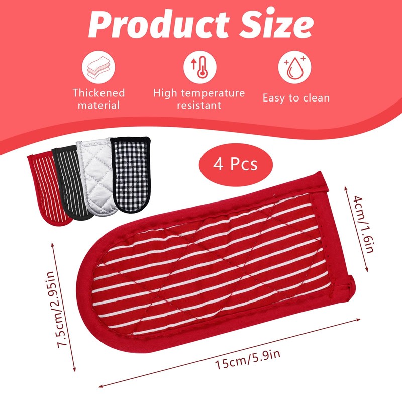 ASTIMESA Cast Iron Handle Cover, Non-Slip Cloth Hot Pan Handle
