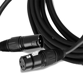 BRENDAZ XLR Cable 10ft. Compatible with PreSonus PD-70 Broadcast Microphone, M7 Cardioid Microphone, PRM1 Precision Mic, PM-2 Small-Diaphragm, PX-1 Large-Diaphragm Microphone. (OFC) (10-Feet)