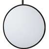 32" Silver and White Collapsible Light Reflector