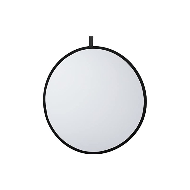 32" Silver and White Collapsible Light Reflector
