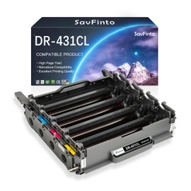 SavFinto DR431CL DR-431CL Drum Unit Replacement for Brother DR431CL for MFC-L8900CDW, HL-L8260CDW, HL-L8360CDW, HL-L8360CDWT, MFC-L8610CDW, MFC-L8895CDW Printer (Drum ONLY)