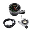 Mechanical Speedometer Mountain Bike Durable Aluminum Alloy Bicycle Speedometer Odometer
