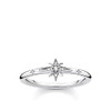 THOMAS SABO Star Ring with Stones 925 Sterling Silver TR2317,