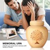 HOOMTREE Small Urns for Human Ashes Keepsake Set of 1,Mini