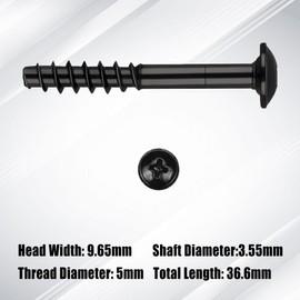 Air Filter Box Fastener Screws 10PCS - Compatible with GM, Jaguar, Range Rover - OEM WHT002087, 13384034, C2S11217 - BAS01004 Durable Engine Cleaner Box Screw Set