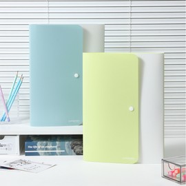 Delhi Recycle Lone Green Deli 8 Category Accordion Index File / 리사이클 론그린 델리 8분류 아코디언 인덱스 파일