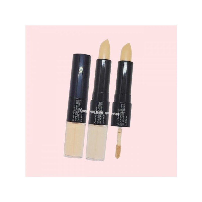 The Saem Cover Perfection Concealer Duo SPF28 PA++ Color: Ideal