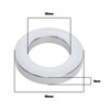 VGOL 6Pcs Basin Faucet Base Ring Chromed Plastic Mounting Ring