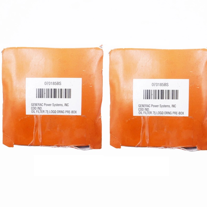 Generac 2Pk 070185BS Oil Filter Compatible With Generac 070185B, 070185DS,
